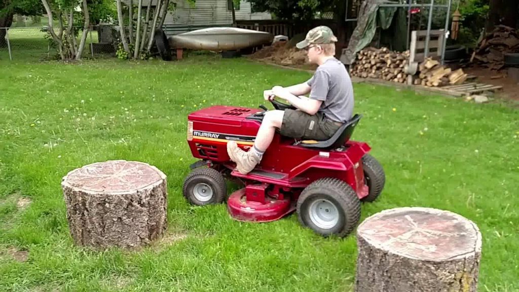 how to put a belt on a murray riding lawn mower diagram