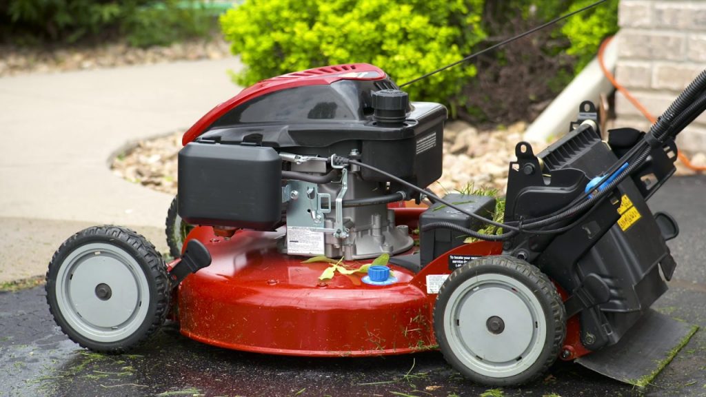gas lawn mower maintenance 3