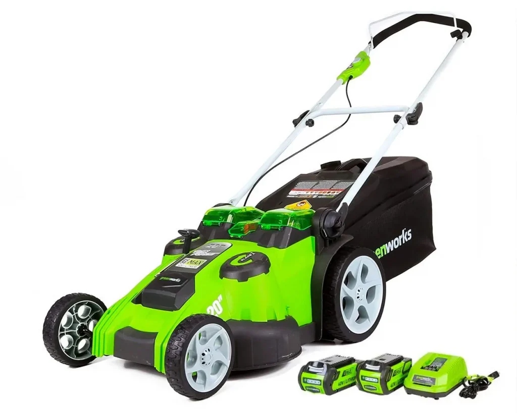 Greenworks 25302 20-Inch 40V Twin Force Cordless Lawn Mower